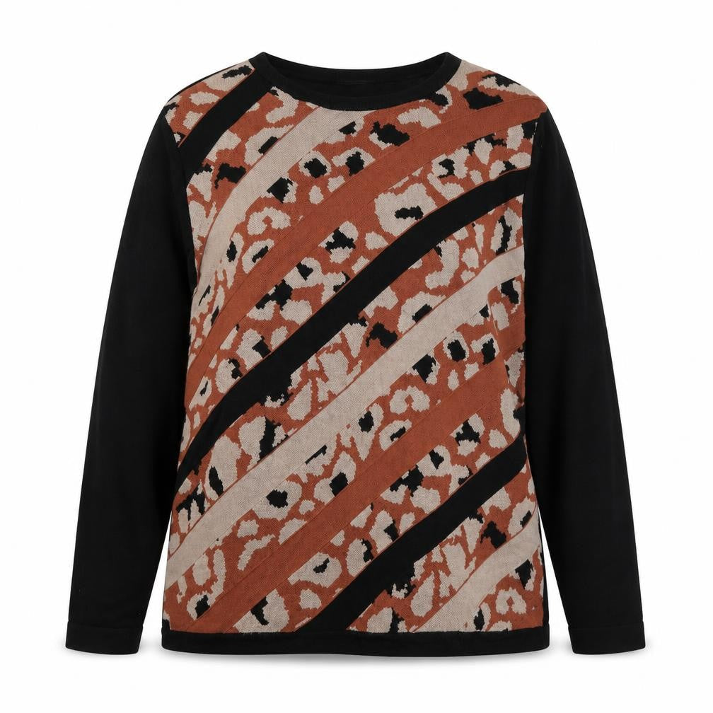Womens UK L Regular Hepburn Black Pullover