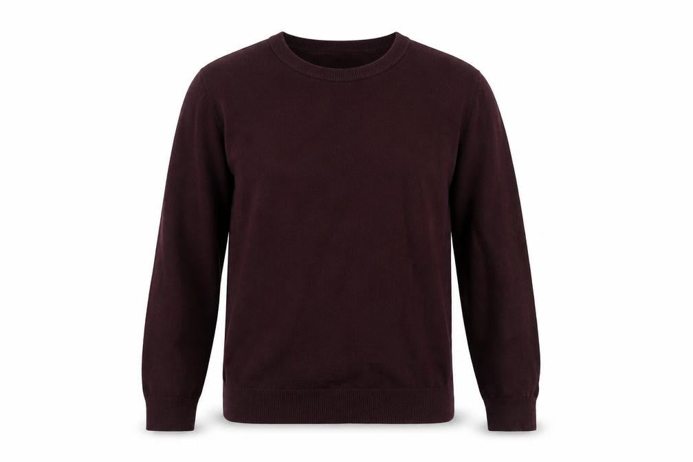H&M Womens Purple Round Neck  Cotton Pullover Jumper Size S
