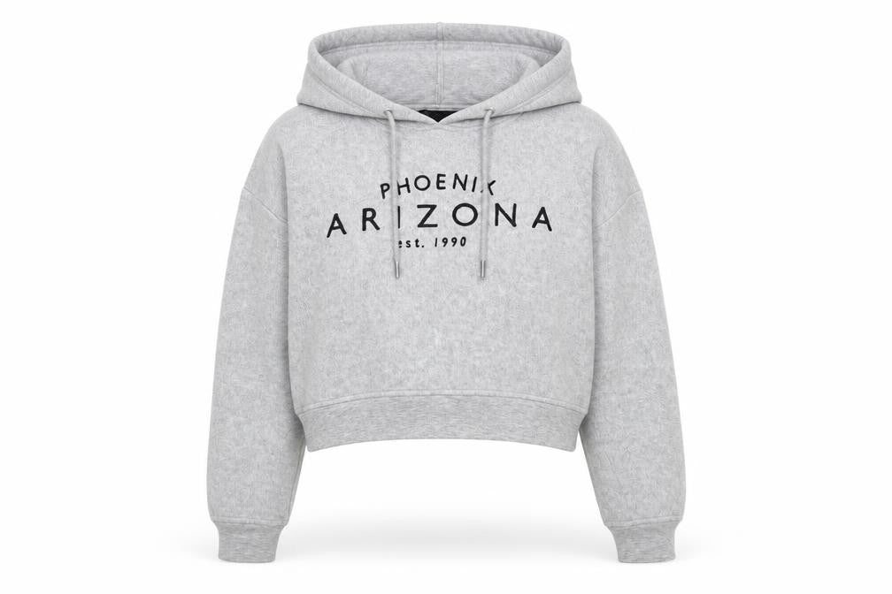 Topshop Womens Grey  Polyester Pullover Hoodie Size 6  Pullover - Arizona