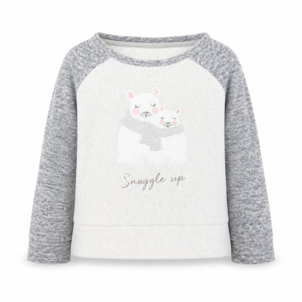 Nutmeg Baby Grey Solid Polyester Cami Pyjama Top Size 18-24 Months