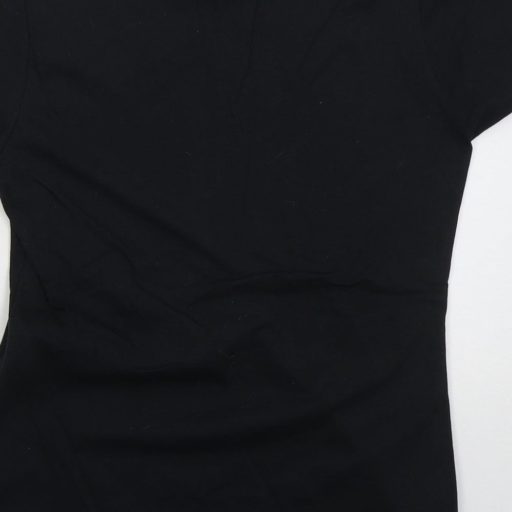 Port & Company Womens Black  Cotton Basic T-Shirt Size M Crew Neck - I'm Going To Be A Mummy