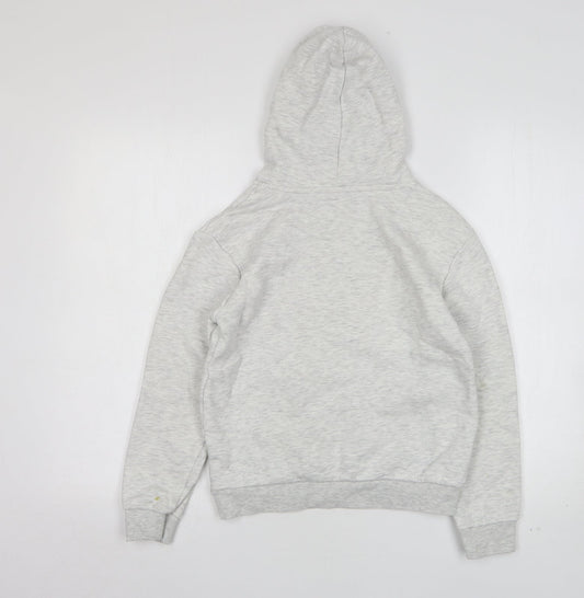 Primark Girls Grey  Cotton Pullover Hoodie Size 10-11 Years