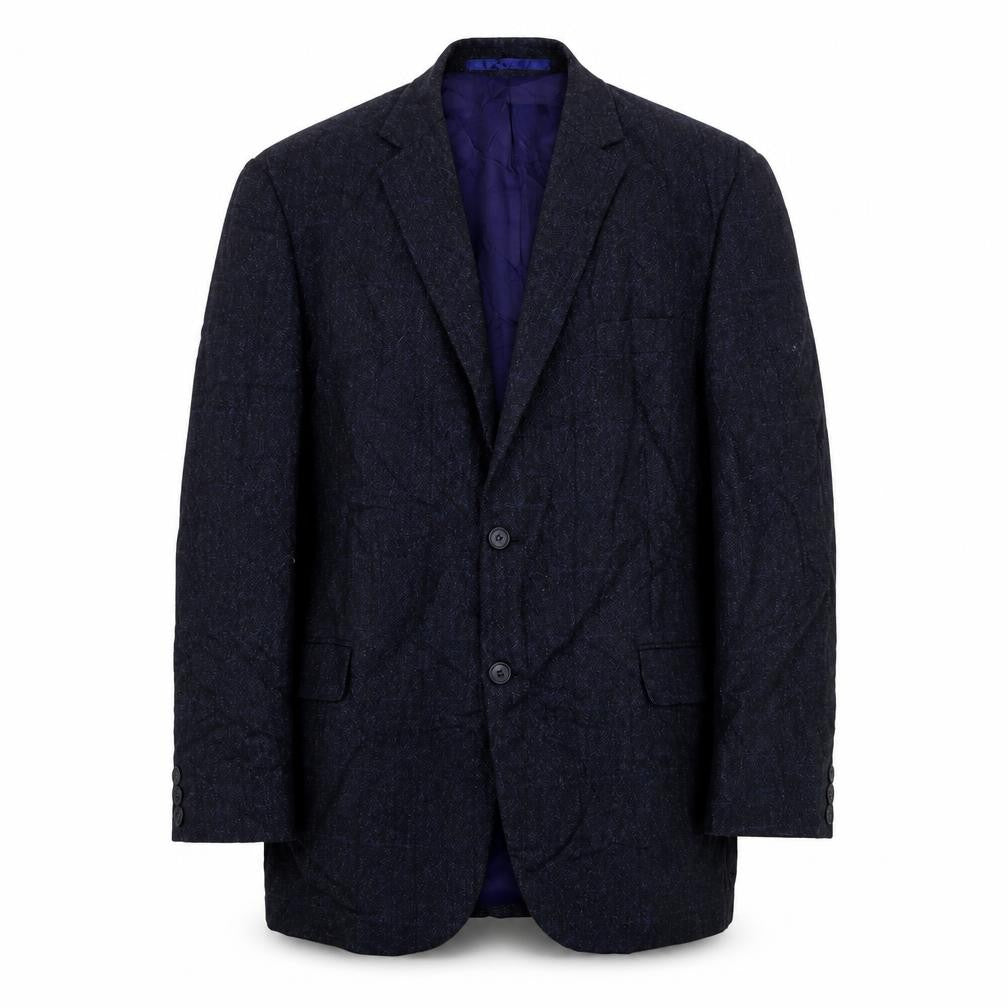 Marks and Spencer Mens Blue  Wool Jacket Suit Jacket Size 44