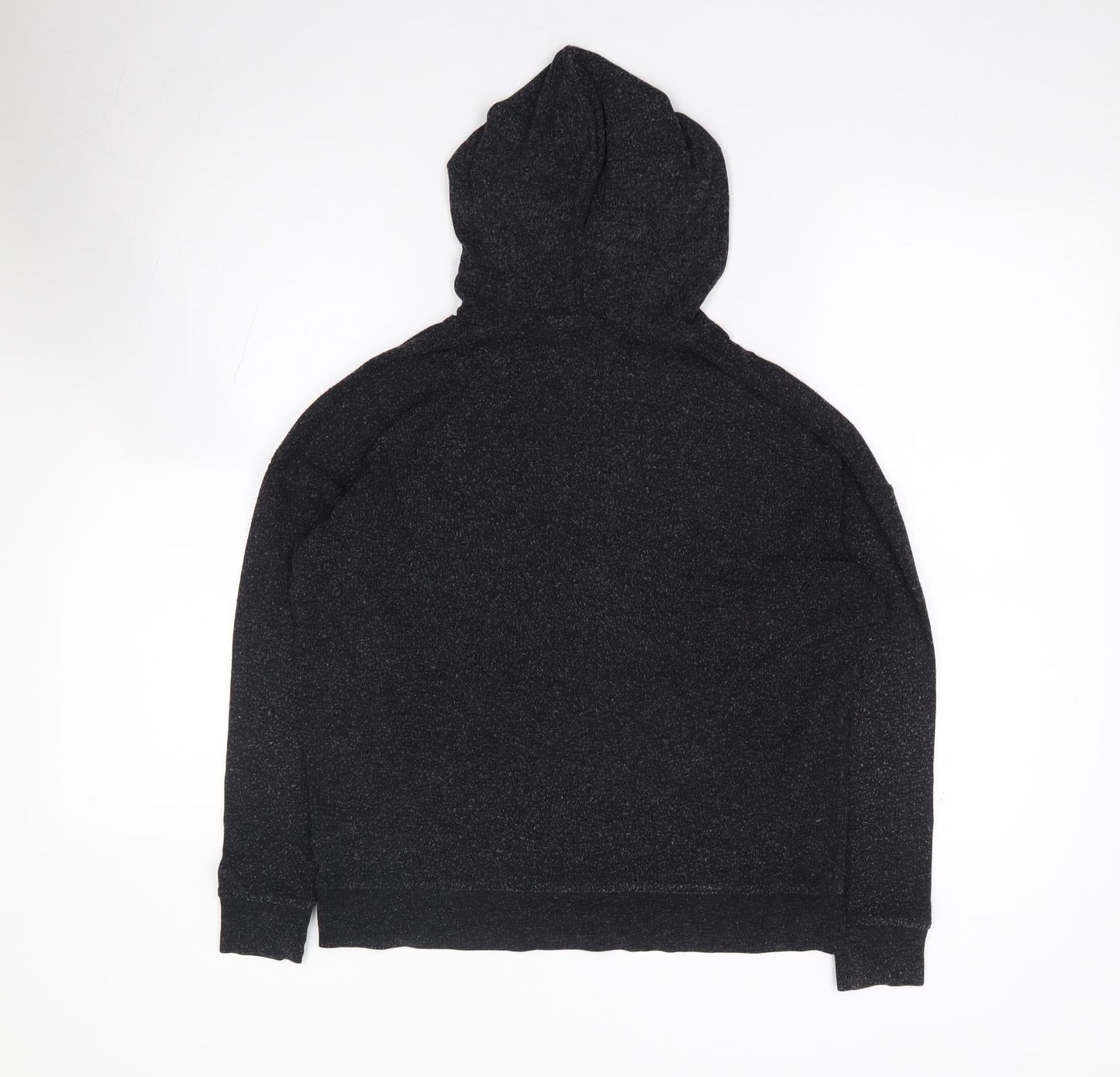 Topshop Womens Grey  Viscose Pullover Hoodie Size 4  Pullover
