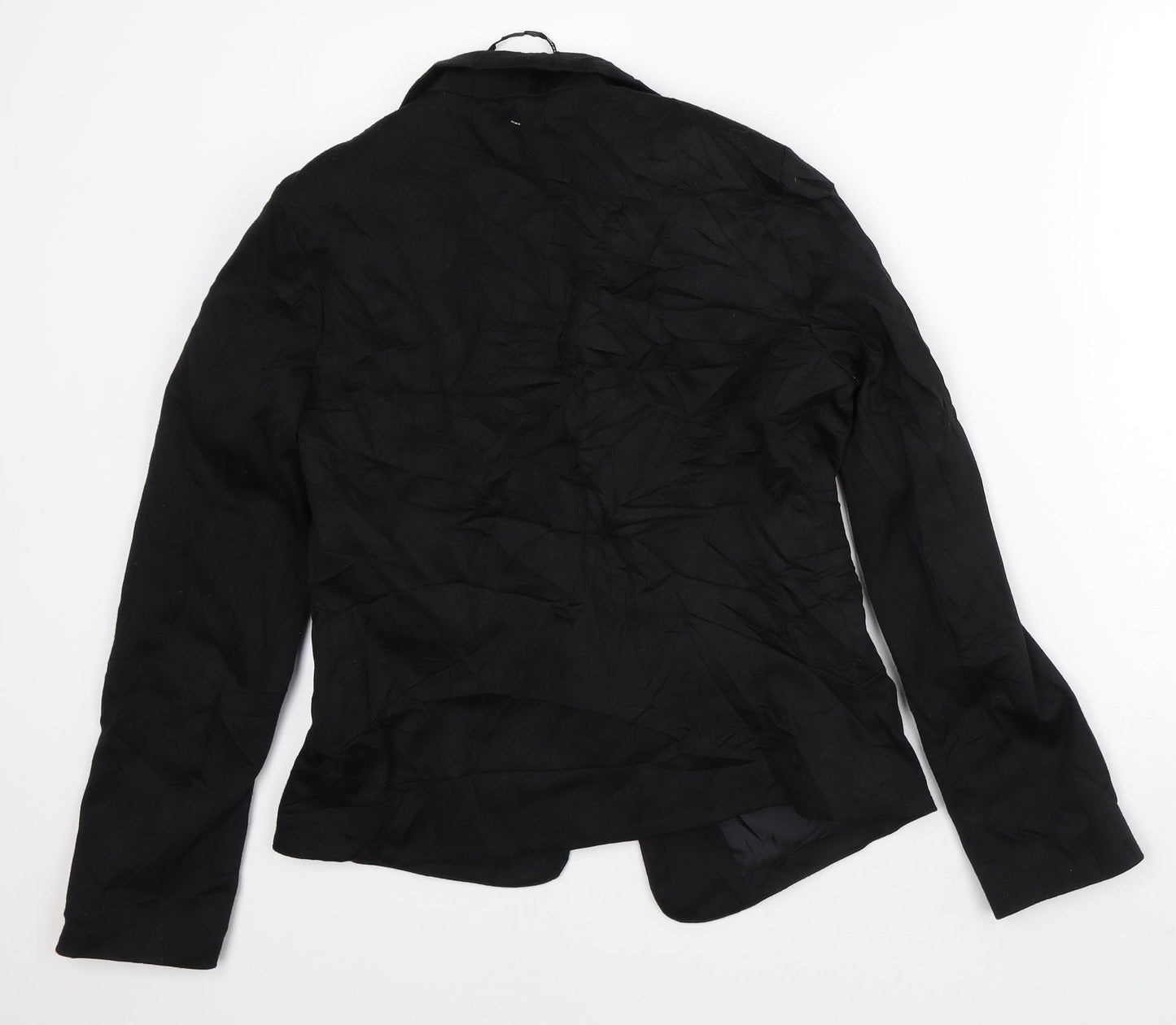 Warehouse Womens Black   Jacket Blazer Size 12