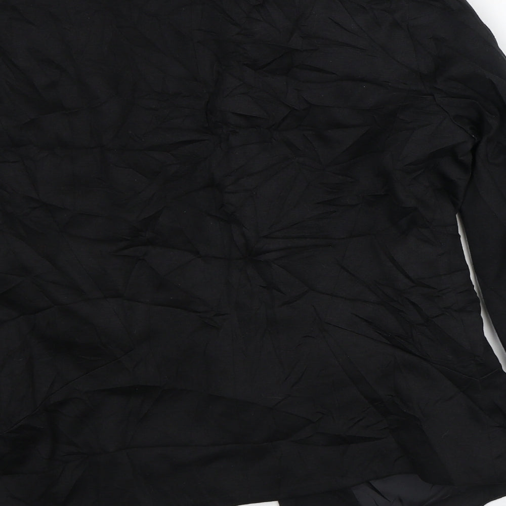 Warehouse Womens Black   Jacket Blazer Size 12