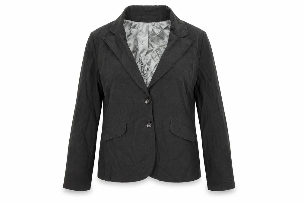 AMARANTO Womens Grey   Jacket Blazer Size 16