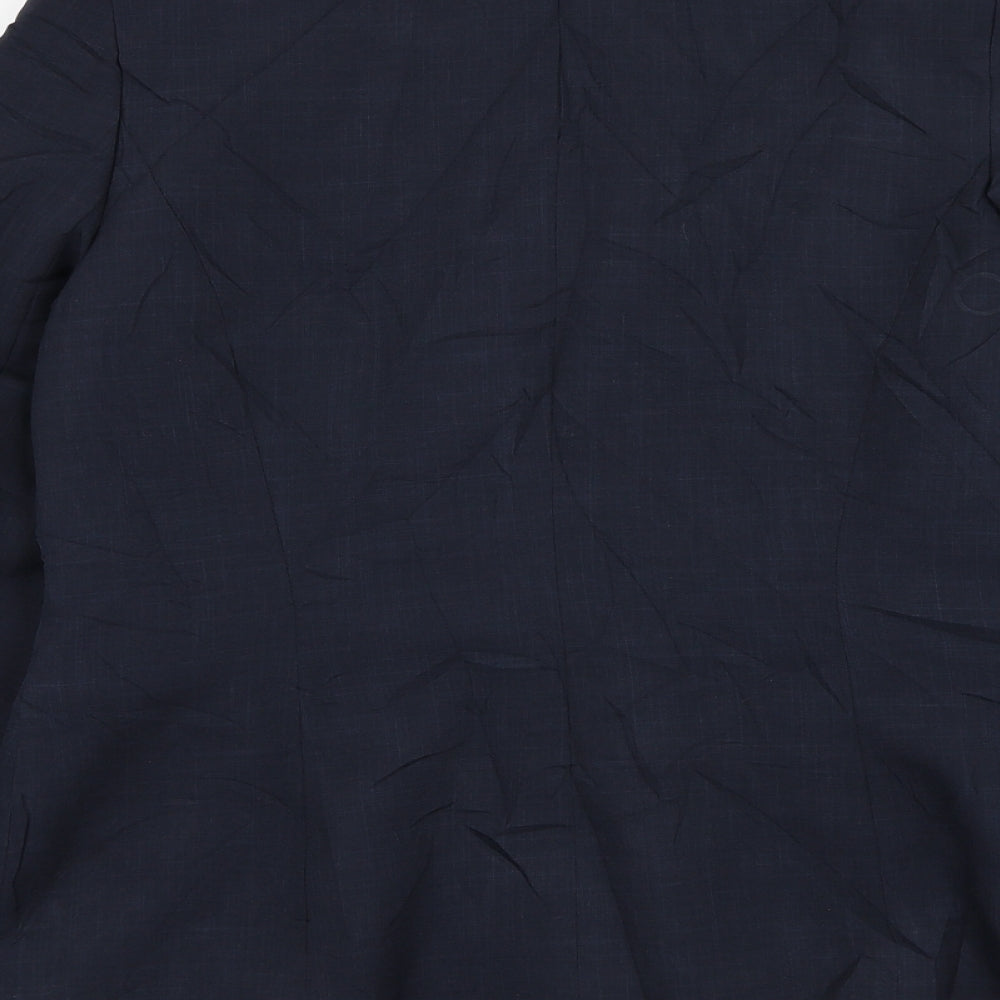 NL Collection Womens Blue   Jacket Blazer Size 16  Button
