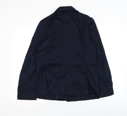 Liz Claiborne Womens Blue   Jacket  Size M  Button