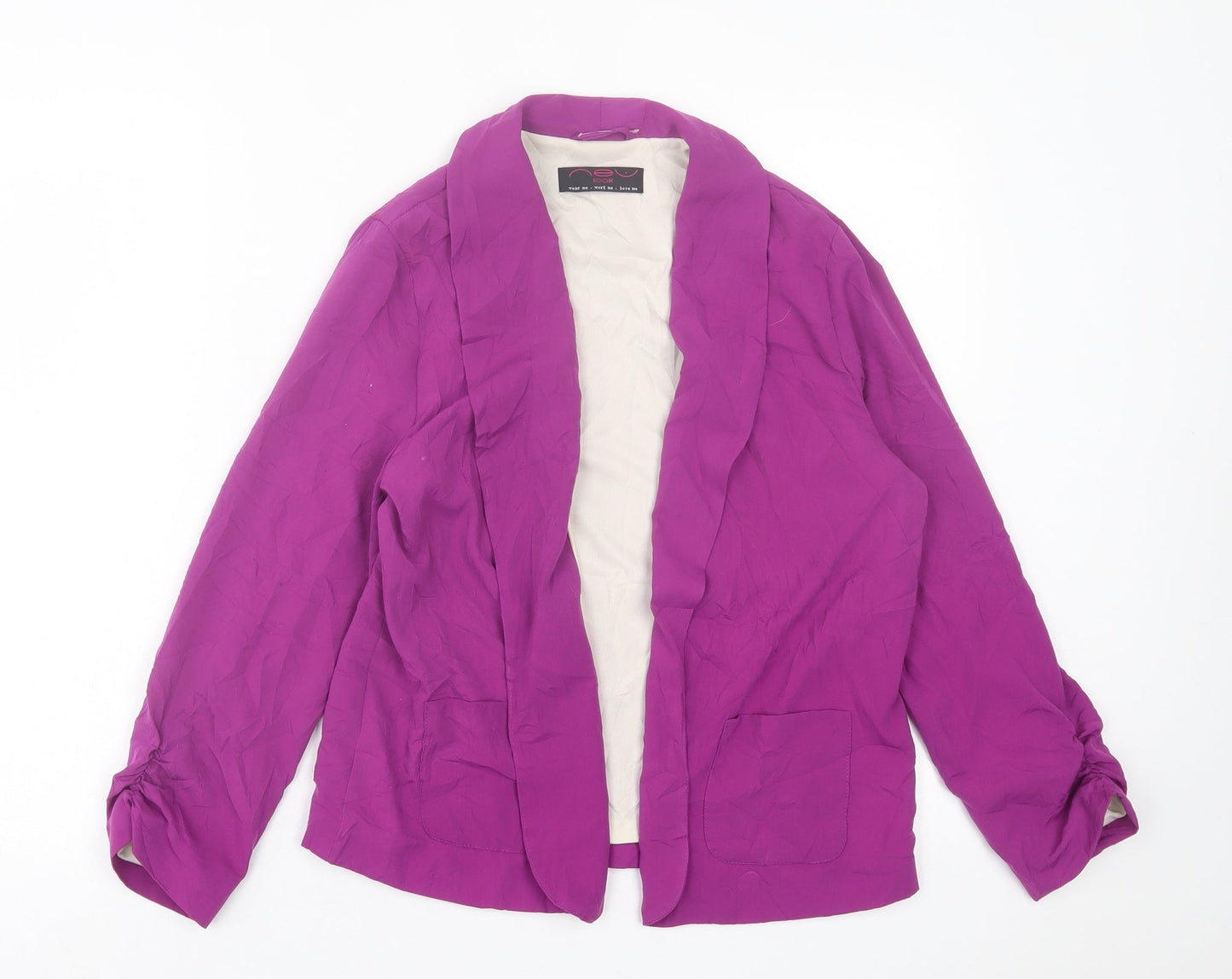 New Look Womens Purple   Jacket  Size 10