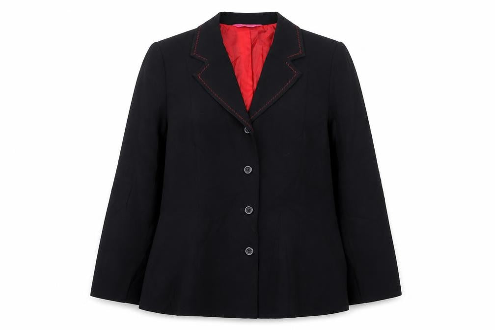 For Woman   Womens Black   Jacket Blazer Size 14  Button