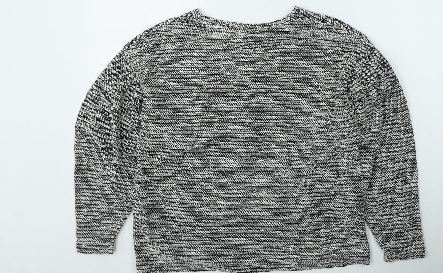New look  Womens Black Round Neck  Polyester Pullover Jumper Size S