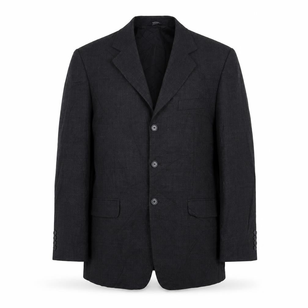 Vivaldi Mens Grey  Wool Jacket Suit Jacket Size 40