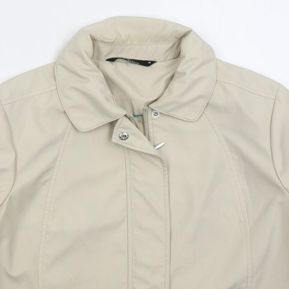Bonmarché Womens Beige   Jacket  Size M  Zip