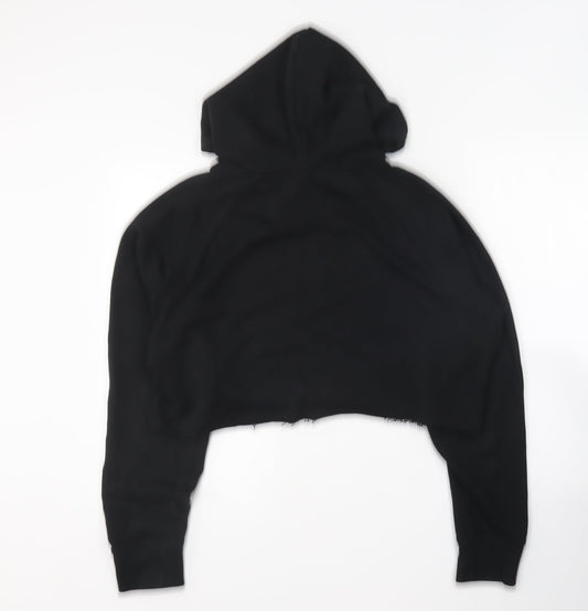 BLK Box Womens Black  Polyester Pullover Hoodie Size XL