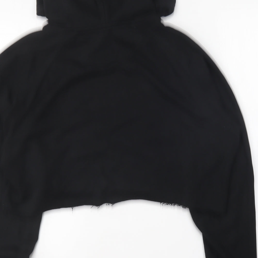 BLK Box Womens Black  Polyester Pullover Hoodie Size XL