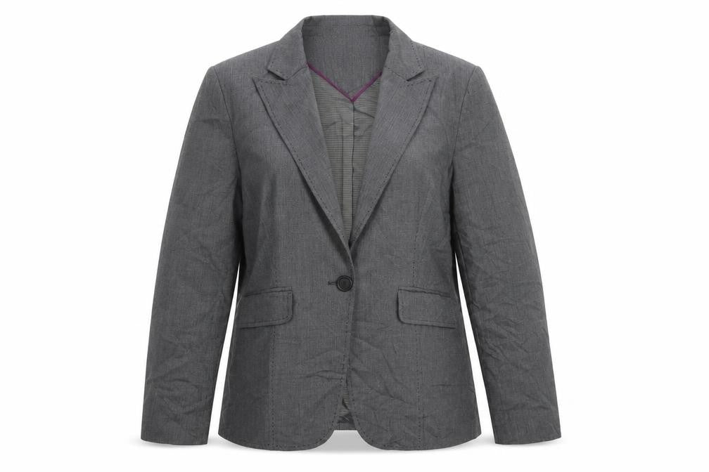 NEXT Womens Grey  Polyester Jacket Suit Jacket Size 16
