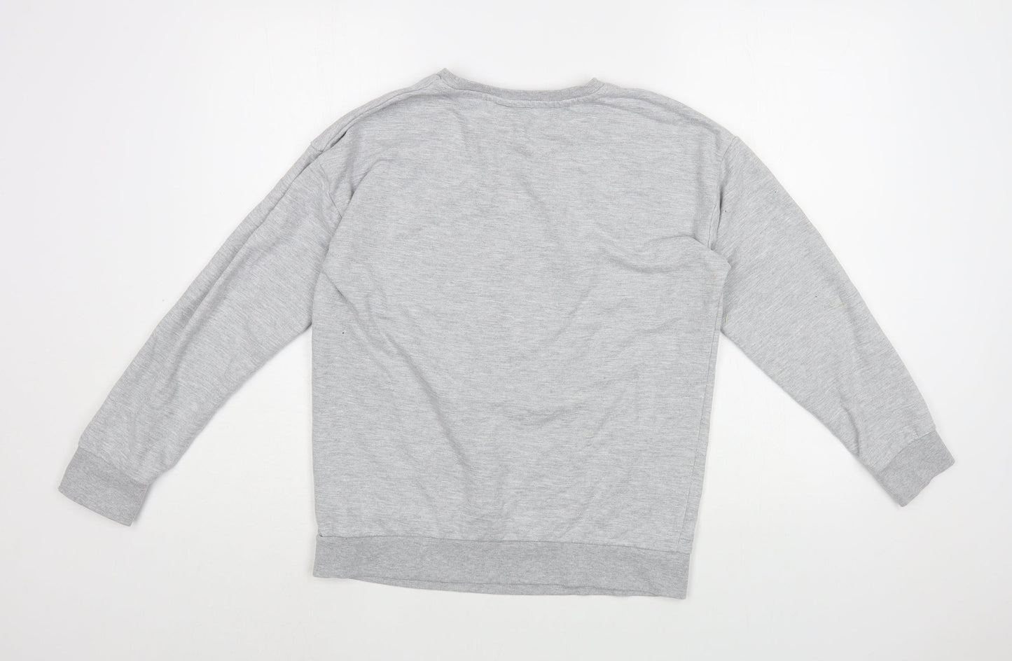 Dunnes Stores Womens Grey  Cotton Pullover Sweatshirt Size 10  Pullover - Unicorn