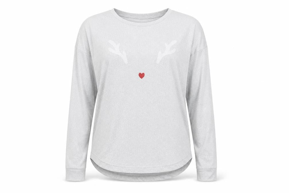 Dunnes Womens Grey Polyester Pullover Sweatshirt Size S Pullover