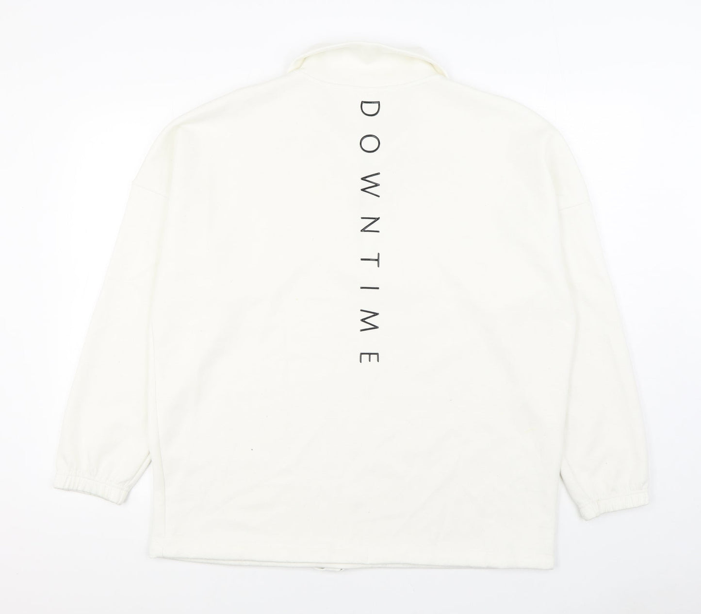 NEXT Womens White Jacket Size L Zip