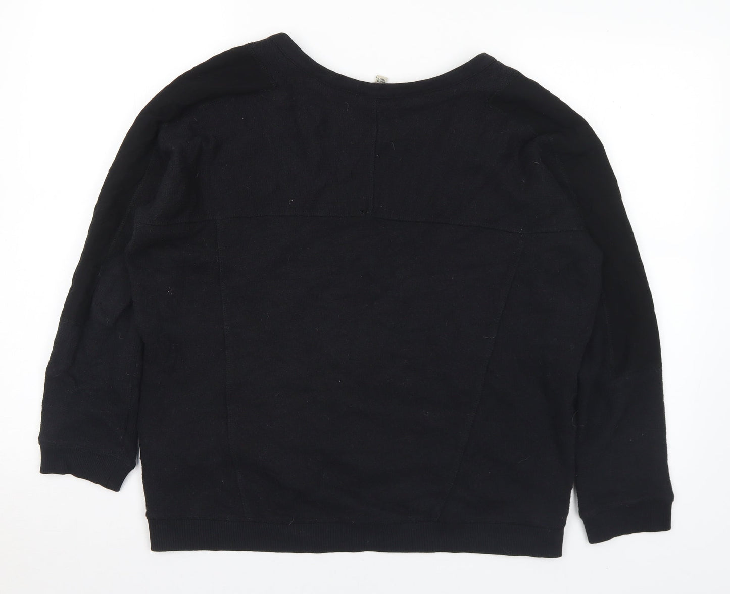 Zara Womens Black Jacket Size S Zip
