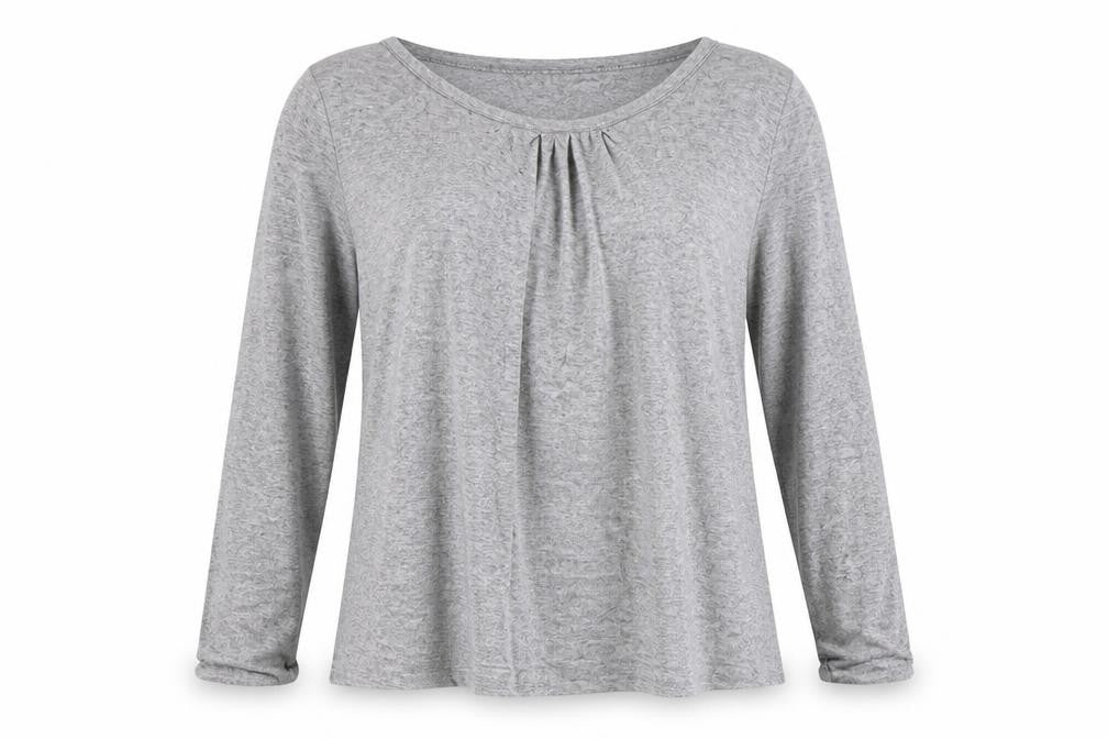 Marks and Spencer Womens Grey Viscose Pullover Sweatshirt Size 14