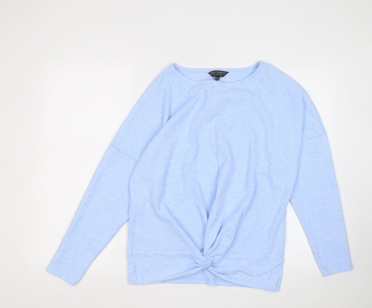 Dorothy Perkins Womens Blue Round Neck Polyester Pullover Jumper Size S