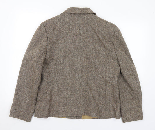 Slimma Womens Beige Jacket Coat Size 16