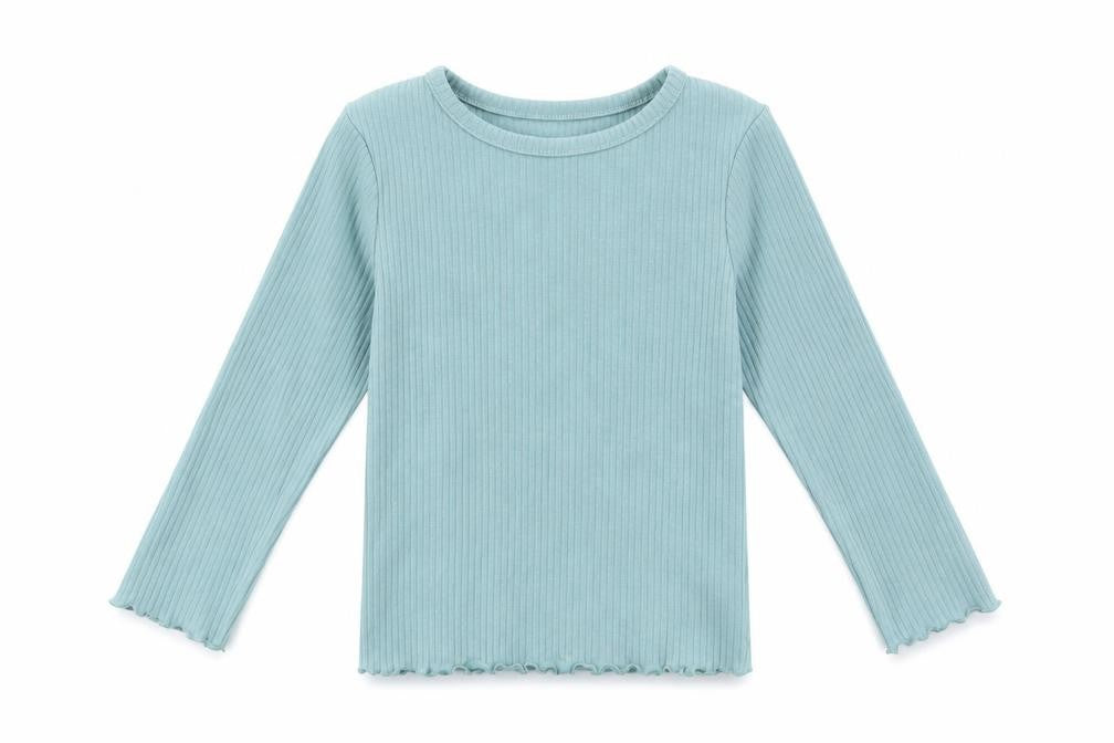 Dunnes Baby Green Cotton Basic T-Shirt Size 12 Months Crew Neck Pullover