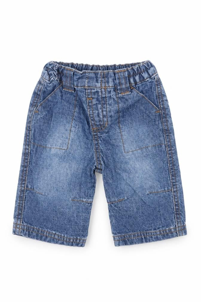 Dunnes Baby Blue Cotton Capri Jeans Size 0-3 Months