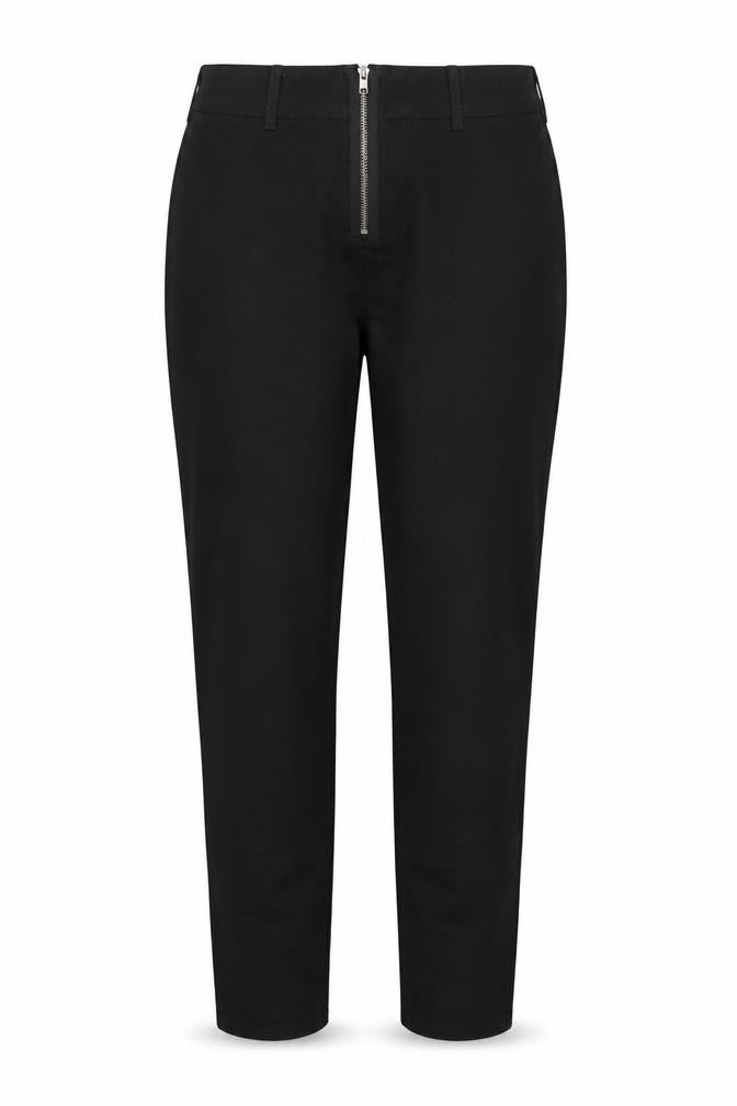 VILA Womens Black Cotton Jegging Trousers Size L L27 in Regular