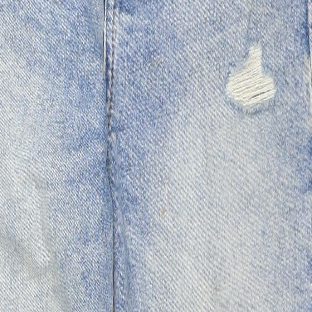 &Denim Womens Blue Cotton Tapered Jeans Size 8 L26 in Slim
