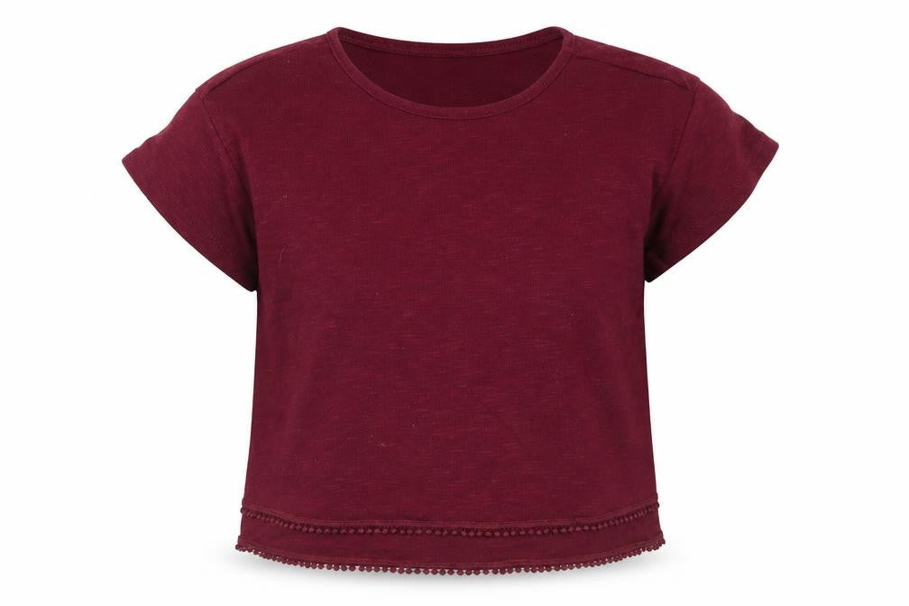 New Look Girls Red Round Neck Polyester Vest Jumper Size 10-11 Years