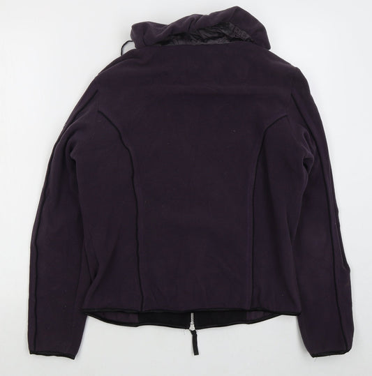 Airfield Womens Purple Jacket Size 12 Zip