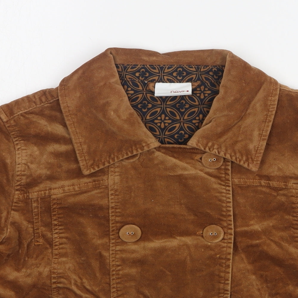 NEXT Girls Brown Jacket Size 11-12 Years
