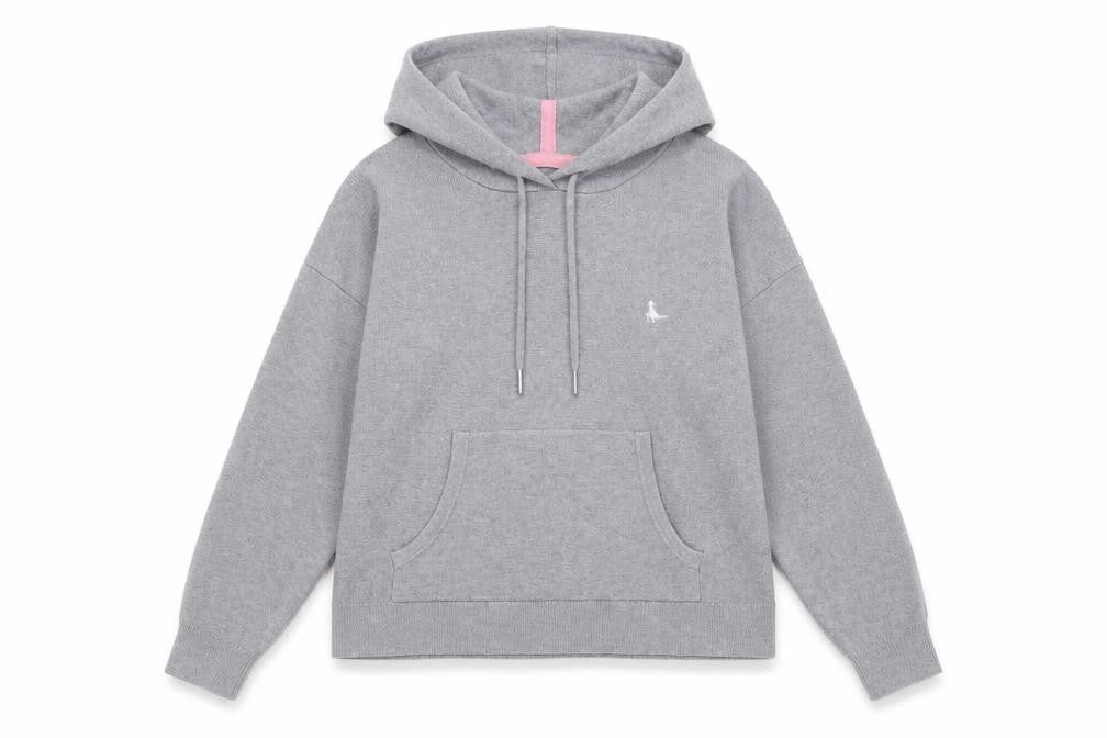Womens UK 8 Regular Jack Wills Grey Pullover Hoodie