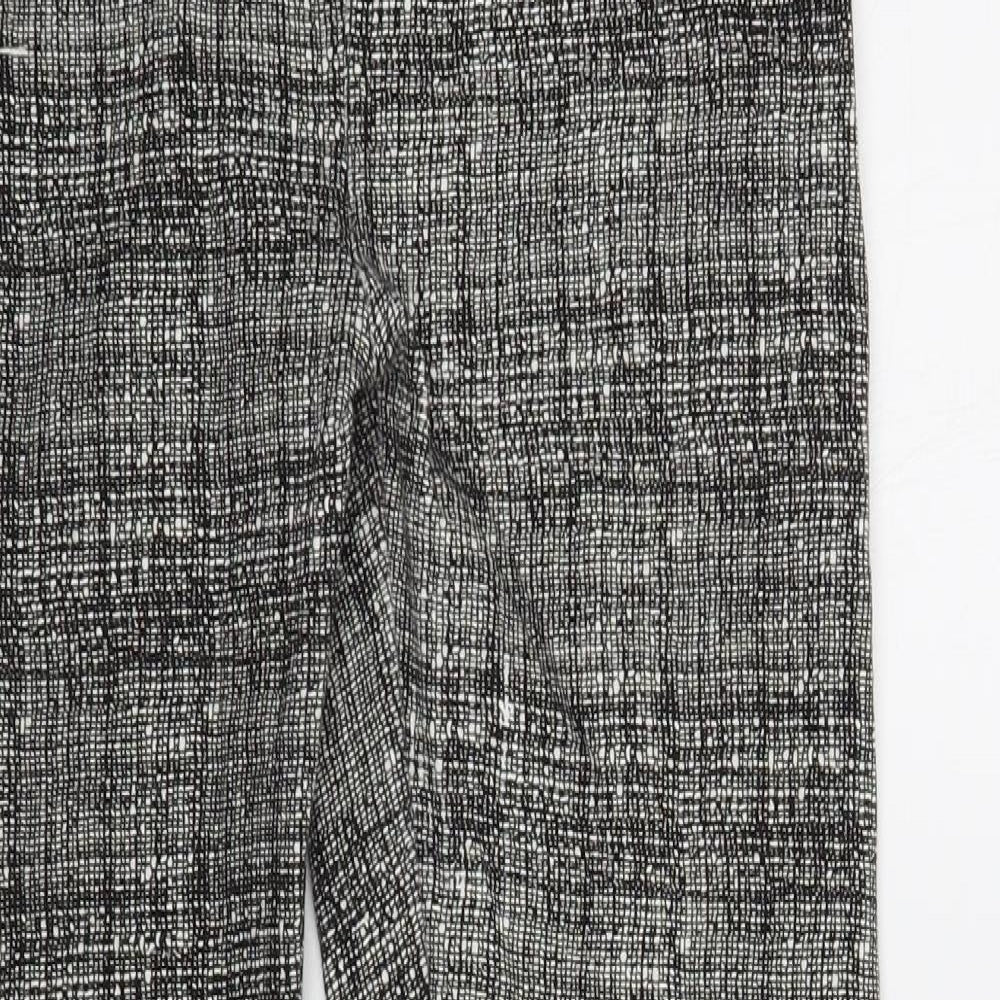 Lee Cooper Womens Grey Cotton Jegging Trousers Size 8 L28 in Regular Button