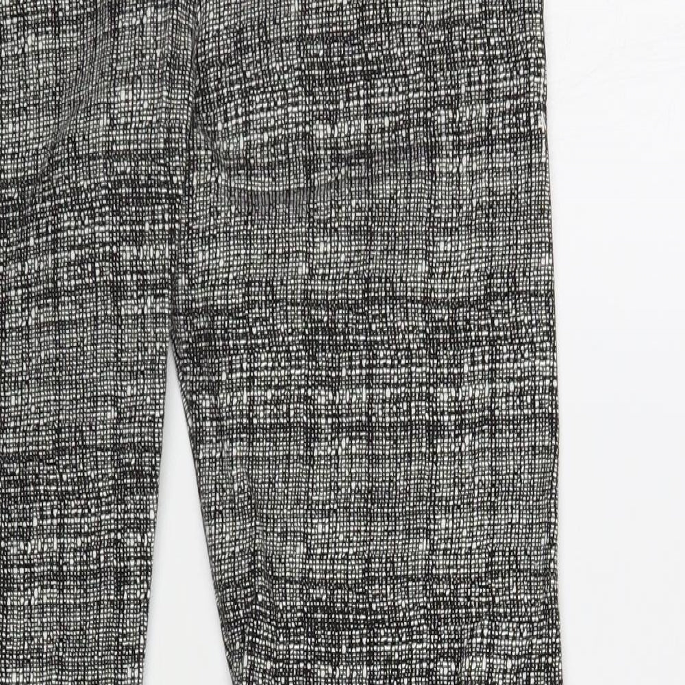 Lee Cooper Womens Grey Cotton Jegging Trousers Size 8 L28 in Regular Button