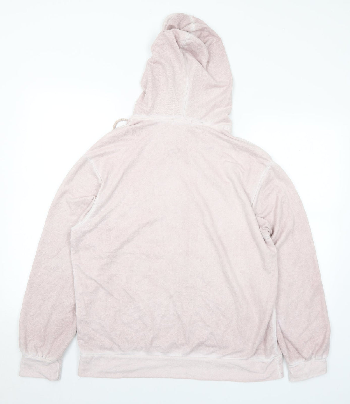 Diverse Womens Pink Cotton Pullover Hoodie Size L - xoxo