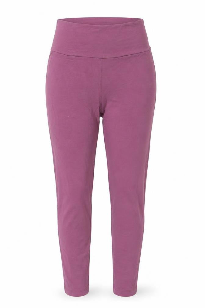 ASOS Womens Purple Viscose Pedal Pusher Leggings Size 6 L28 in