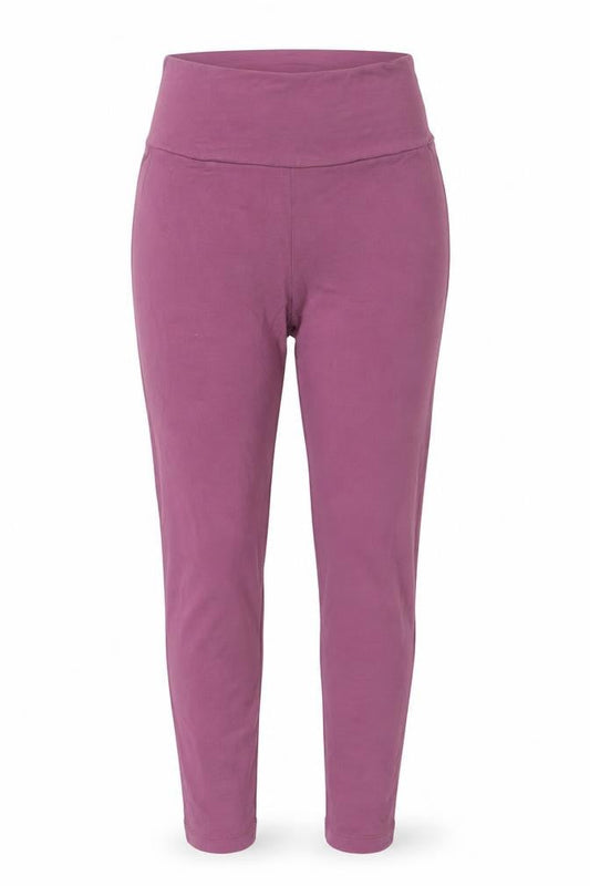 ASOS Womens Purple Viscose Pedal Pusher Leggings Size 6 L28 in
