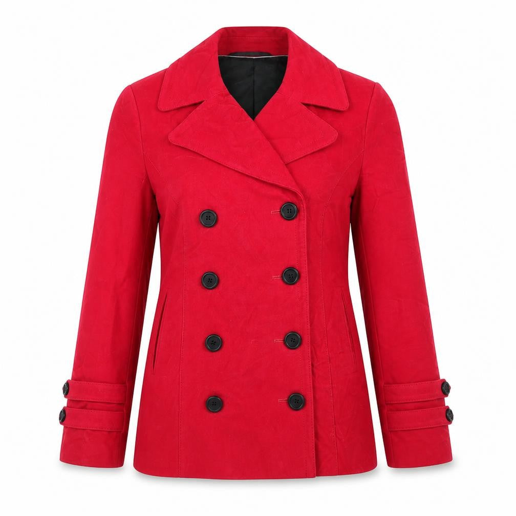 Next Womens Pink Jacket Coat Size 10 Button