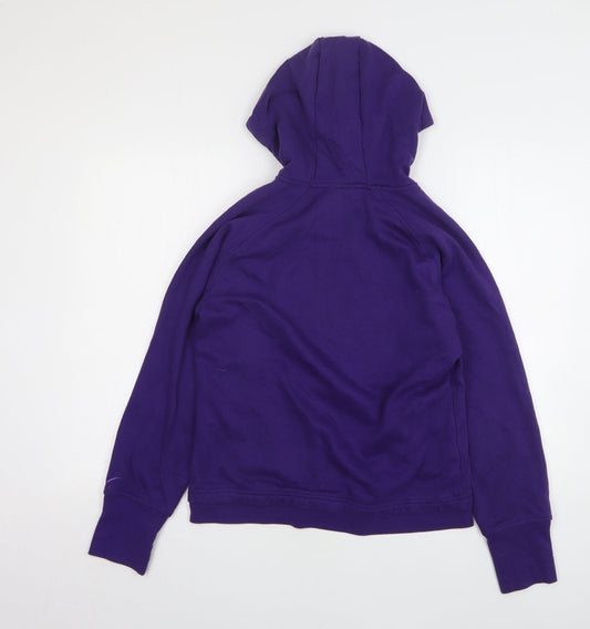 LAGear Womens Purple Polyester Pullover Hoodie Size 10