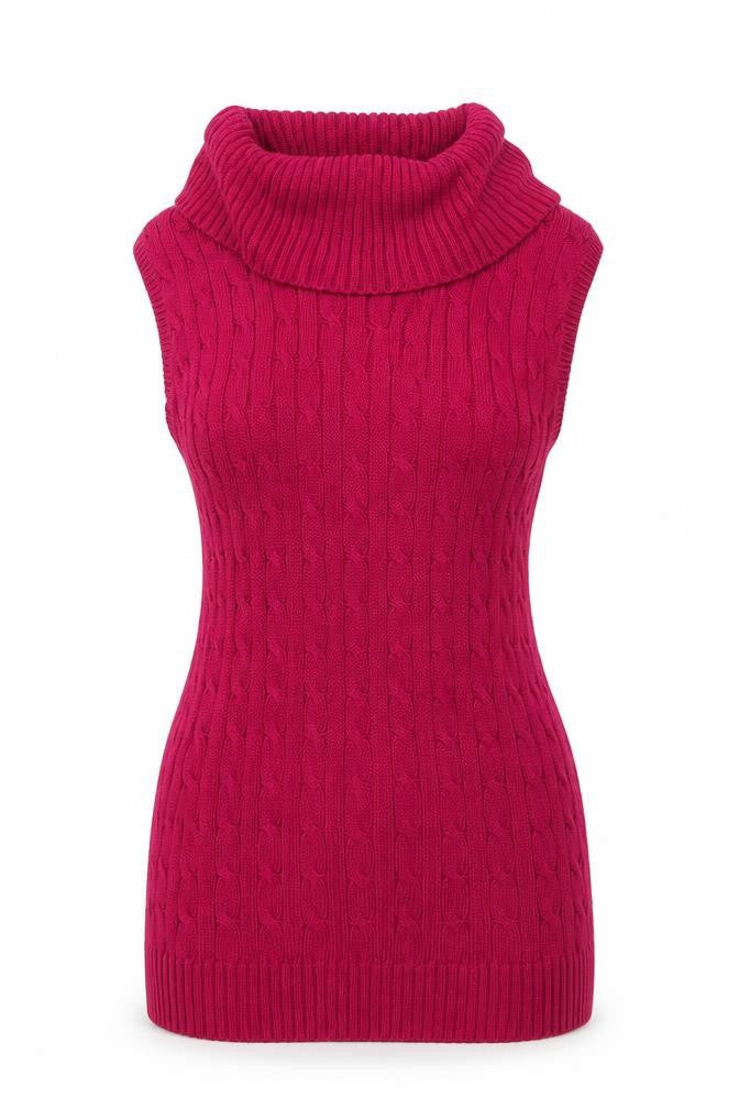 Jeanne Pierre Womens Pink Cotton Jacket Dress Size XL Roll Neck