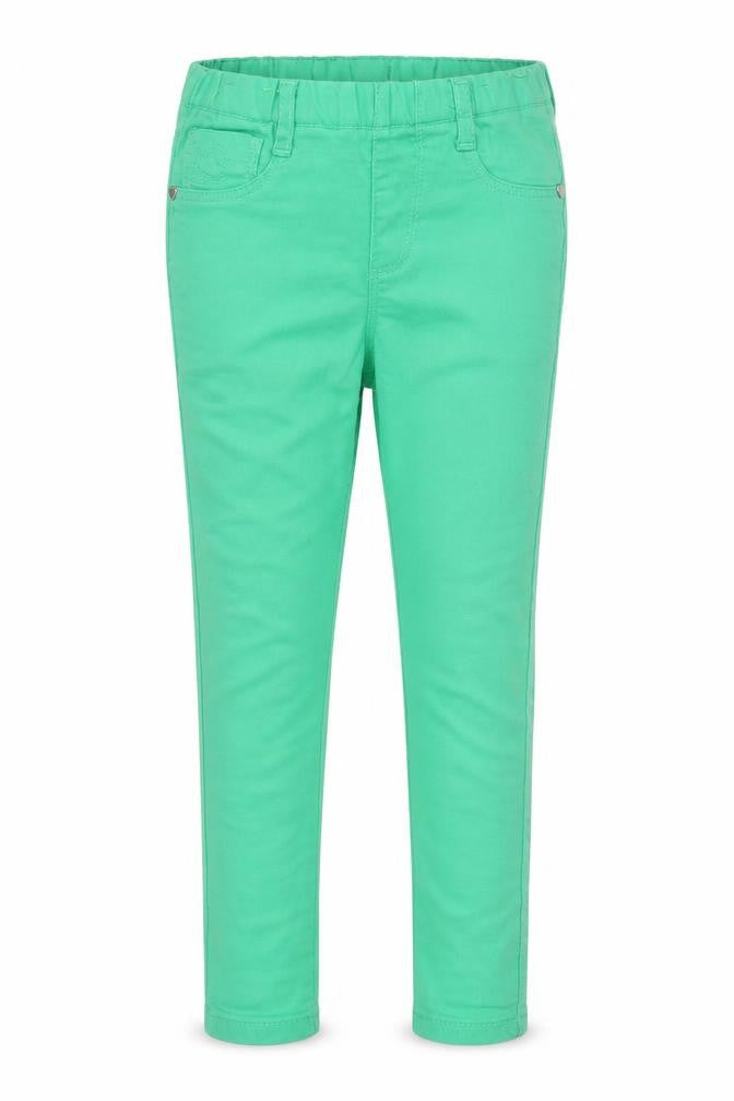 Dunnes Girls Green Cotton Skinny Jeans Size 9 Months Regular