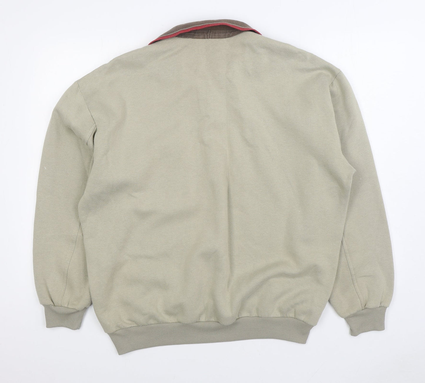 Breakaway Womens Beige Cotton Pullover Sweatshirt Size XL Pullover