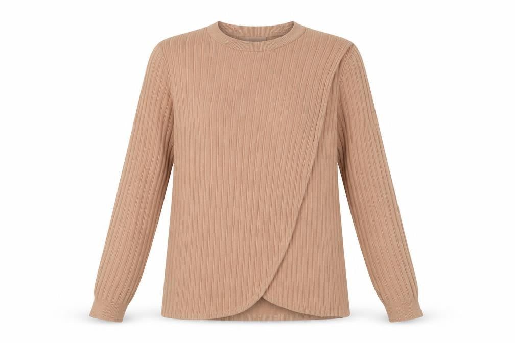 ASOS Womens Pink Crew Neck Viscose Pullover Jumper Size 10