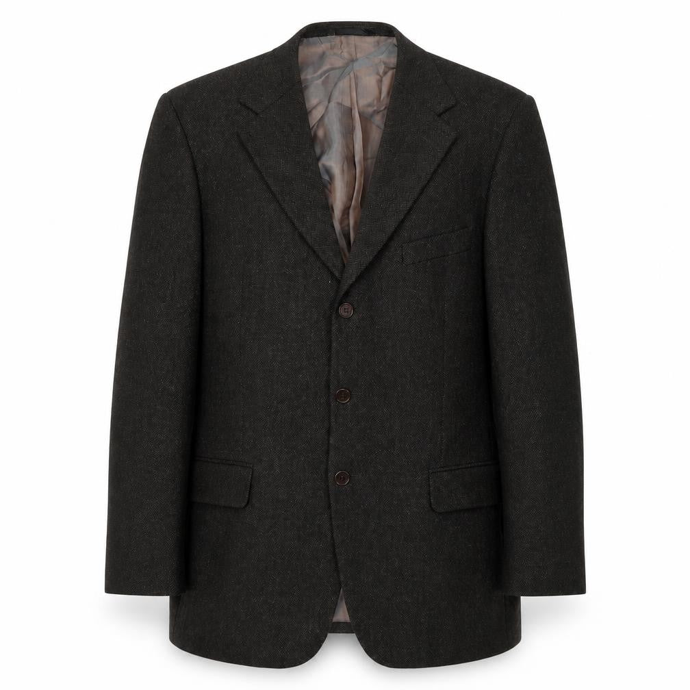 Marks and Spencer Mens Brown Wool Jacket Suit Size 42