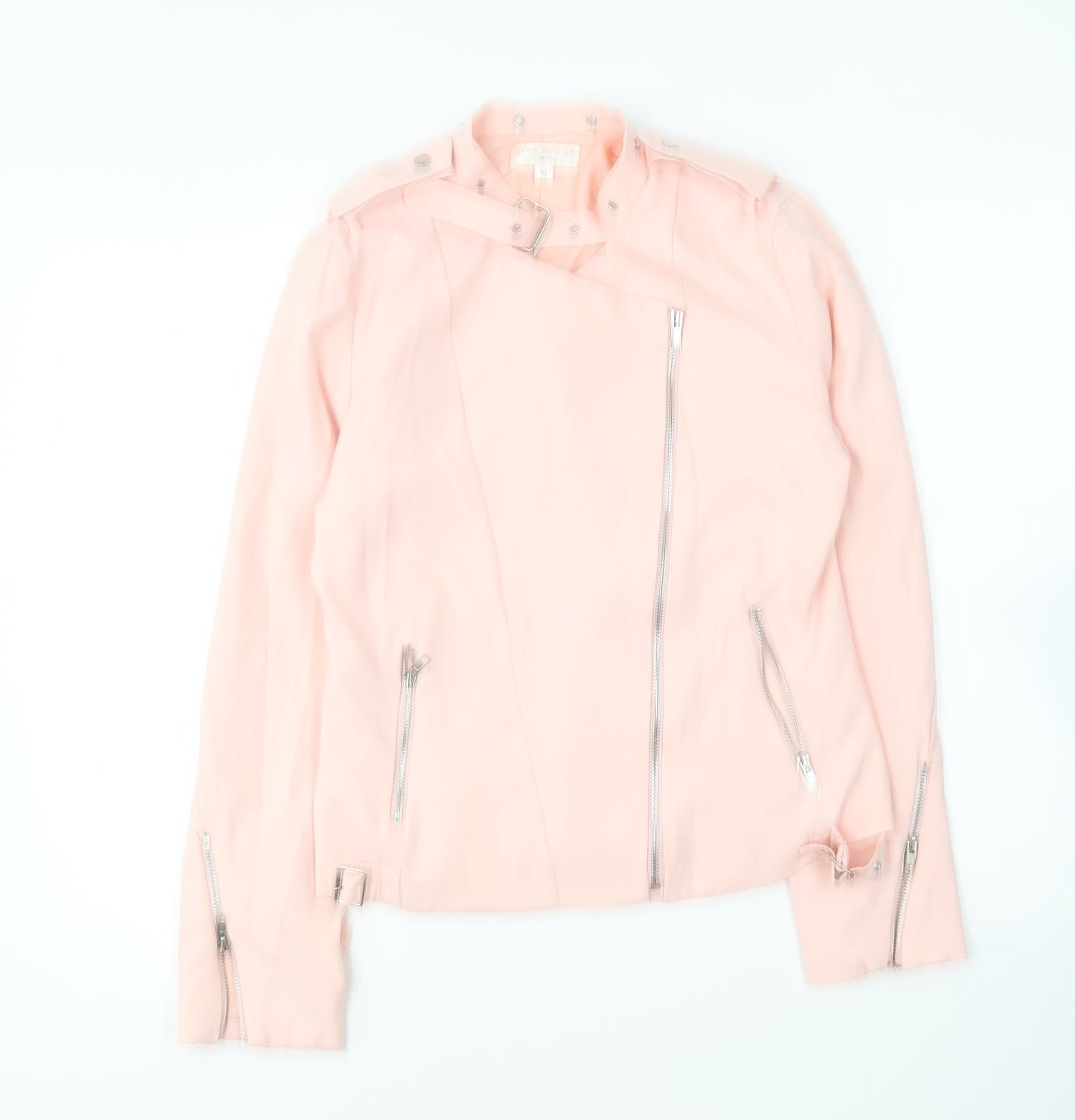 Just Addict Womens Pink Jacket Size M