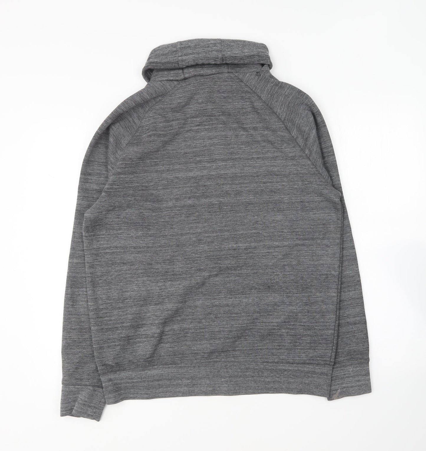 H&M Womens Grey Roll Neck Polyester Pullover Jumper Size M